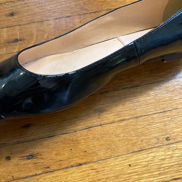 Marais USA Patent Ballet Flats with Suede Tips 10 - Picture 9 of 9